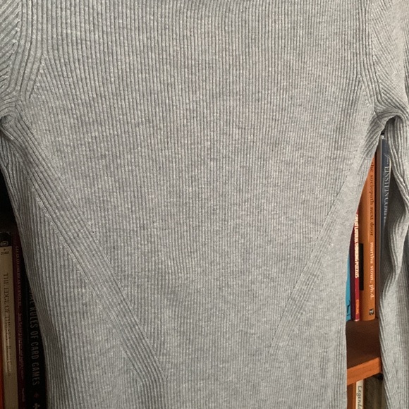 WHBM grey sweater top - Picture 3 of 6